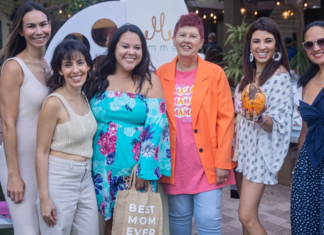 Image: Miami moms and members of the Miami Mom Collective Contributor Team at our annual Bloom motherhood event