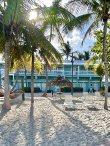 Image: A view of the Lime Tree Bay Resort in the Florida Keys