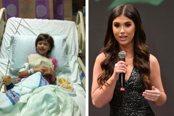 Image: Madison Simon, a former patient at Nicklaus Children's and aspiring pediatric cardiac ICU nurse