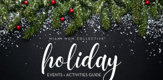 Image: Miami Mom Collective Holiday Events & Activities Guide Graphic
