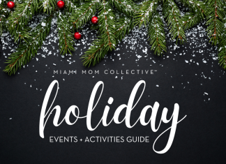 Image: Miami Mom Collective Holiday Events & Activities Guide Graphic