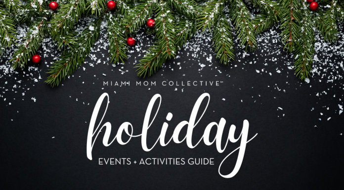 Image: Miami Mom Collective Holiday Events & Activities Guide Graphic