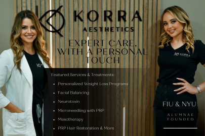 Korra Aesthetics MMC Plastic Surgery and Aesthetics Guide Ad - Gabriela Pino