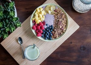 Image: A quinoa breakfast bowl