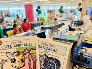 Image: 2 of 40 art books donated by local moms who attended a recent Miami Mom Collective event