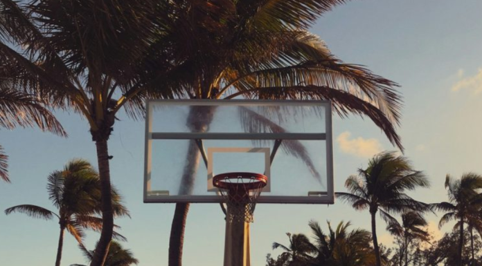 4 Ways to Empower Our Children to Dream Image: An outdoor basketball hoop with palms trees in the background