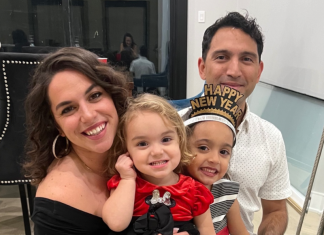 Image: Luana and her family