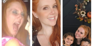 Image: A woman grieving and embracing the different stages of her life