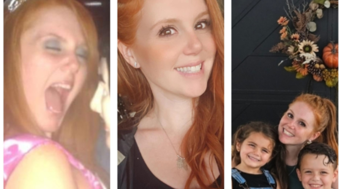 Image: A woman grieving and embracing the different stages of her life