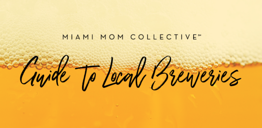 Image: A graphic for the Miami Mom Collective Guide to Loal Breweries