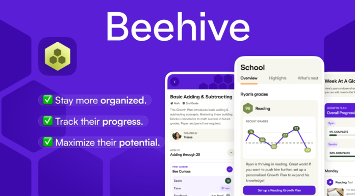 Beehive: A Parenting Management App for the Digital Age Image: An infographic for the newly launched Beehive parenting management app