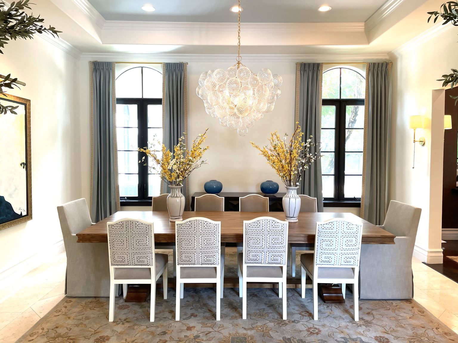 Image: A beautifully designed dining room by the Edit