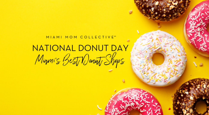 Miami Mom Collective National Donut Day Donut Guide