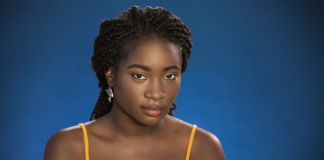 Image: A young Black woman