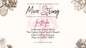 Image: Graphic for May Mom Strong Lit & Lean event