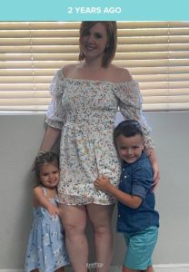 mom with kids