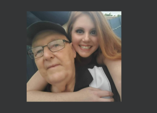 Anniversary Grief: How to Handle Tough Anniversaries Image: A granddaughter with her grandfather