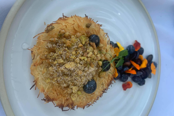 Image: Kanufa, middle eastern dessert