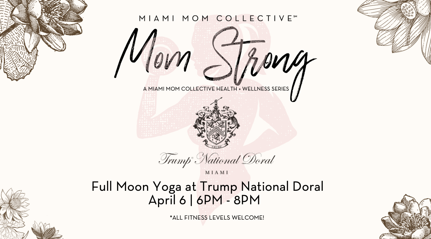 Image: Graphic for Full Moon Yoga at Trump National Doral