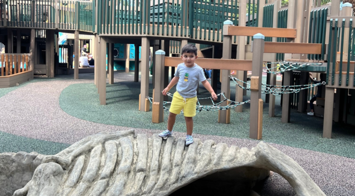 Free and Cheap Kids Activities in Miami & Surrounding Areas Image: A child enjoying the playground at Sugar Sand Park