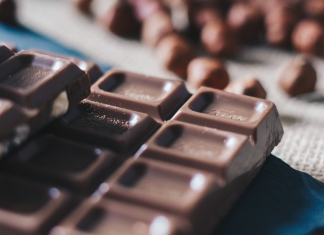 Dark Chocolate & Dental Health | Dr. Bob Pediatric Dentist Image: A bar of dark chocolate