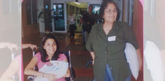 A Letter From a Young Mom to Her Oldest Daughter Image: A new mom leaving the hospital with her newborn