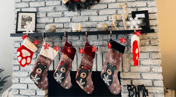 Stockings hung by the chimney with care