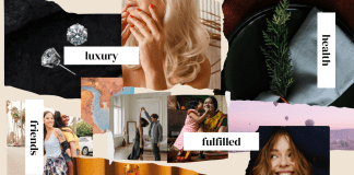 An example of a vision board