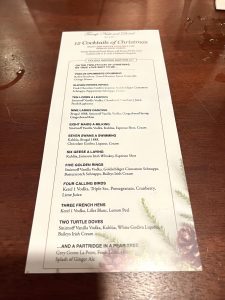 12 Cocktails of Christmas at Trump Doral