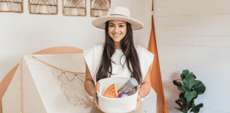 Jackie pictured in a sensory-friendly space