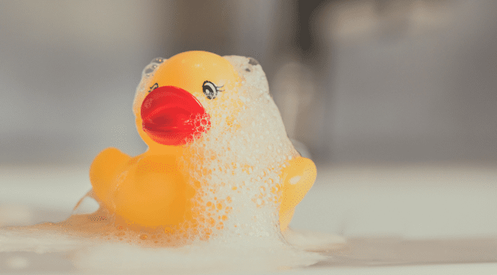 Bathtime: 10 Ways to Make It Fun for Kids A sudsy rubber duck, the most popular bathtime toy
