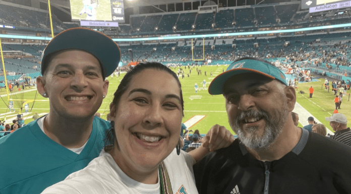 How Football Has Positively Impacted our Family Family at football game