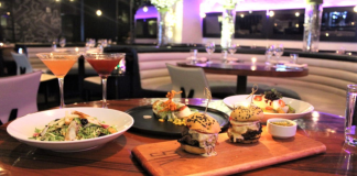 Different dishes at STK