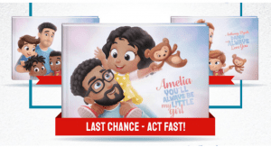  A collection of personalized Father's Day books from Hooray Heroes