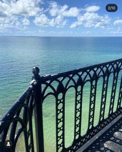 A view of the ocean