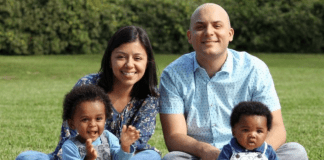 National Foster Care Month: A Raw Q&A With Alejandra Fernandez Foster mom Alejandra Fernandez with her husband and children