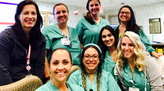 National Nurses Week: Celebrate the Nurses in Your Life Dianna pictured with several of her co-workers