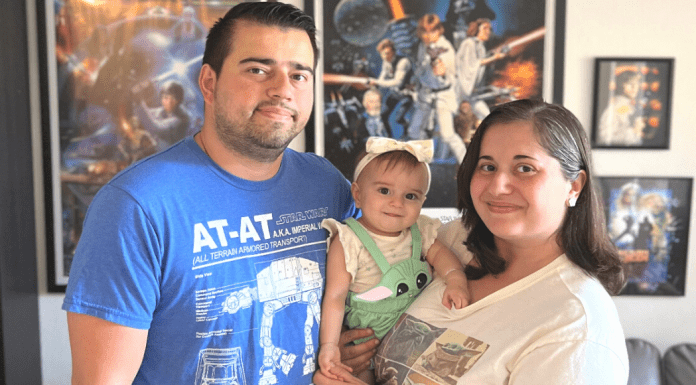 May the Fourth: How to Throw a Star Wars Themed Party at Home Rachel celebrating Star Wars Day with her family