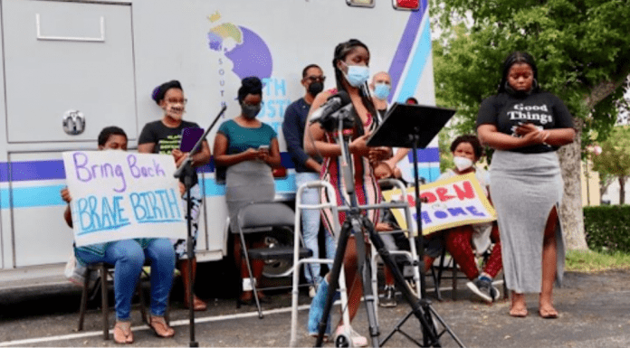 Black Maternal Health Week: Empowering Moms of Color in South Florida A speaker at a recent Birth Justice Initiative event