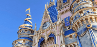 Cinderella's Castle at Disney