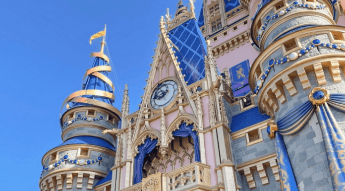 Cinderella's Castle at Disney