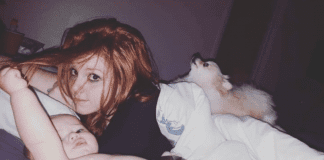 Co-Sleeping: How to Get Your Kids Out of Your Bed Mom sleeping with her baby and dog