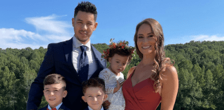 Chyna with her family