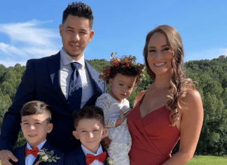 Chyna with her family