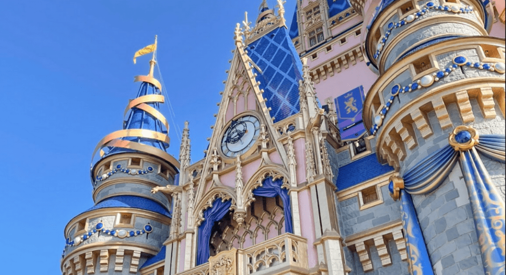 Cinderella's Castle at Disney