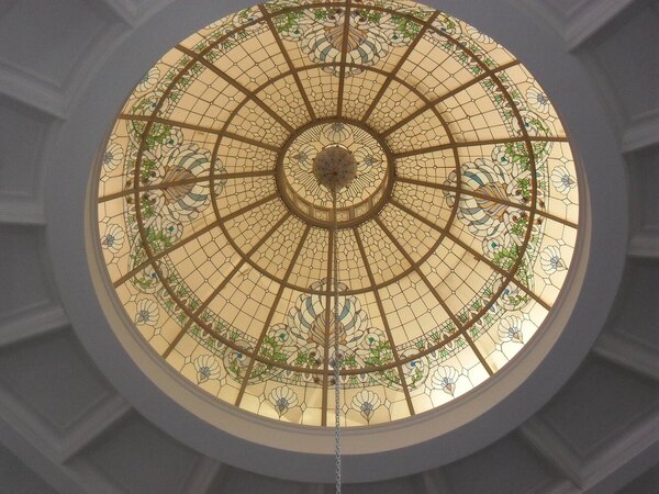 Hidden Mickeys in the ceiling of Disney's Grand Floridian
