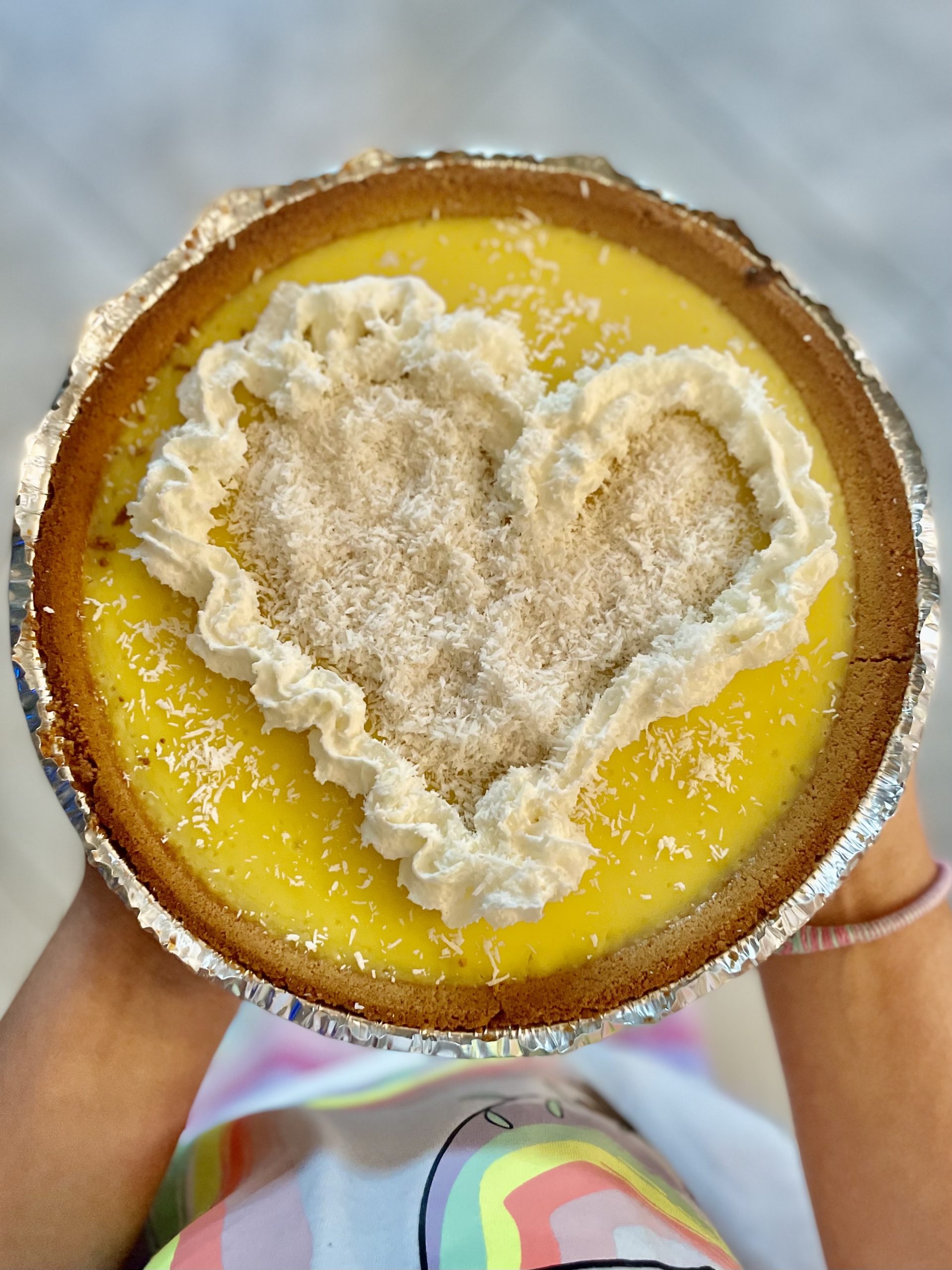 Coconut Key Lime Pie