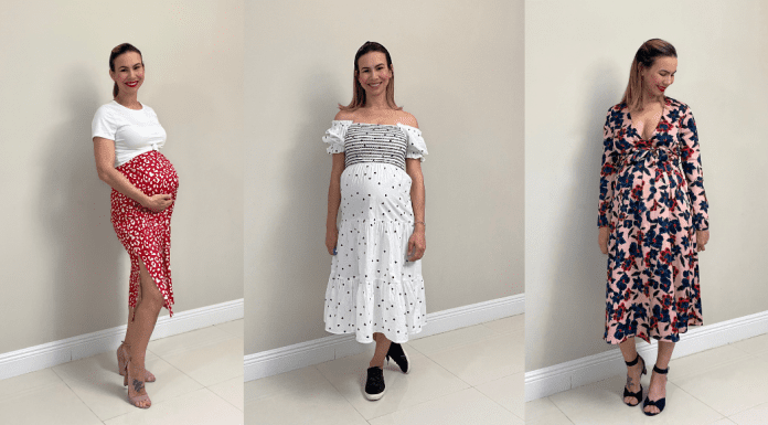 Image: Jessica models 3 date night outfit ideas (Date Night Outfit Ideas Just in Time for Valentines Day Jessica Socarras Contributor Miami Mom Collective)