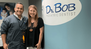 Image: Dr. Christopher Bob with MMC Founder & CEO Cierra Bragan ((Meet Dr. Bob | Dr. Bob Pediatric Dentist Lynda Lantz Editor Miami Mom Collective)