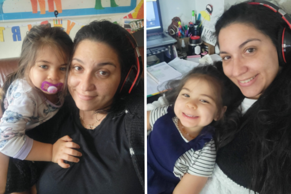 Image: Minnie with her daughter (Minnie Roca Contributor Miami Mom Collective)